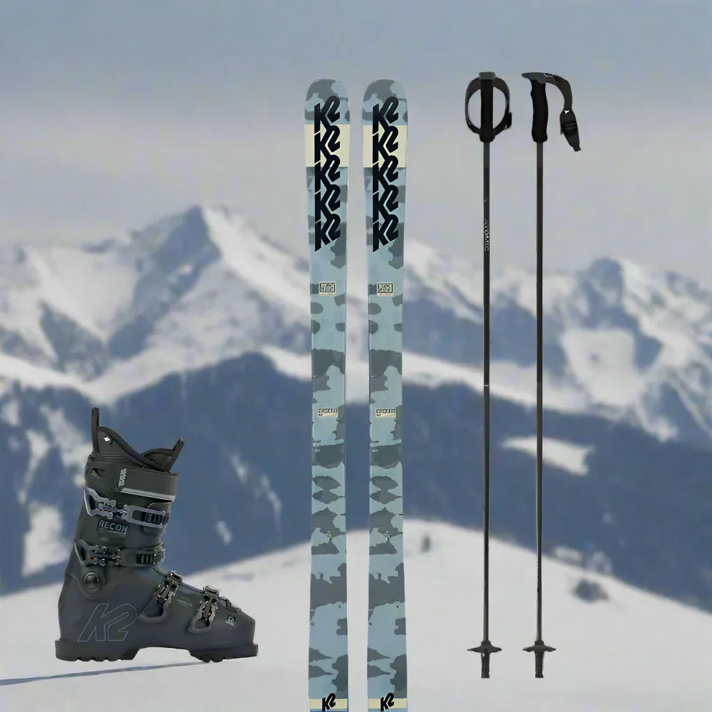 Alquiler Esquís La Parva - Esquí / Intermedio / Equipo Completo - Caranva