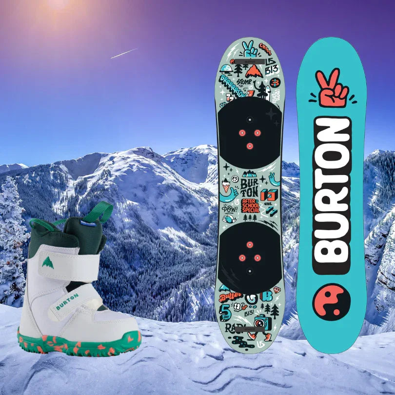 Alquiler de esquís Nevados de Chillán - SnowBoard / Niños / Equipo Completo - Caranva