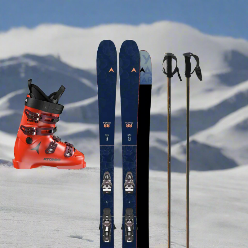 Blue Mountain Ski Resort Rental Ski Bindings Ski Rental Blue